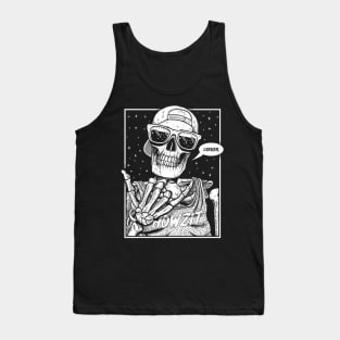 Kiff Bru Skeleton Tank Top